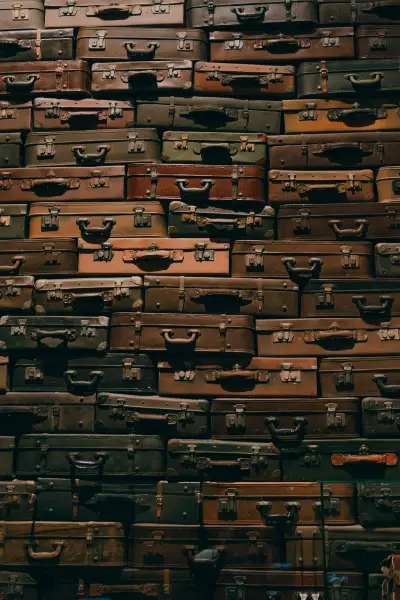 The Suitcase Installation: Exhibit at the Museum of the Second World War