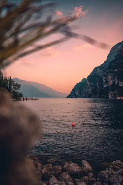 Sunset at Lake Garda