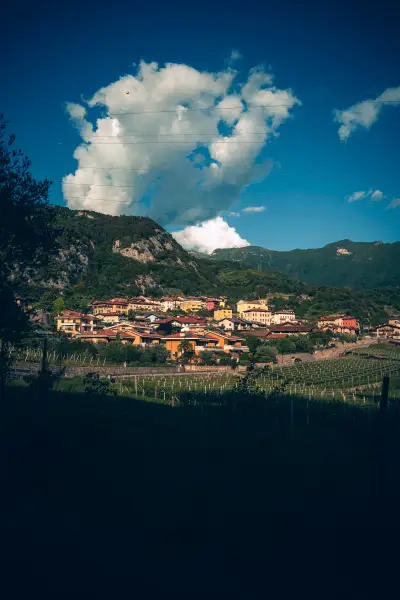 Small village near Lake Garda