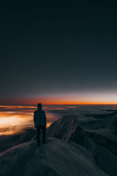 View from Giewont - Zakopane on the left