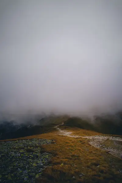 Czerwone Wierchy in the fog