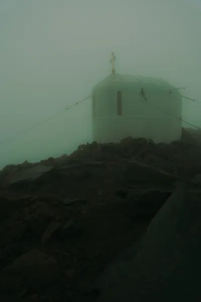 The Lonely Chapel Shrouded in Mist