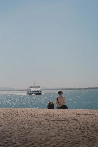 A Quiet Moment on the Banks of the Tagus