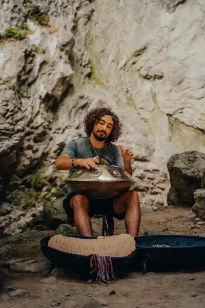 Healing Handpan Sounds in Nature