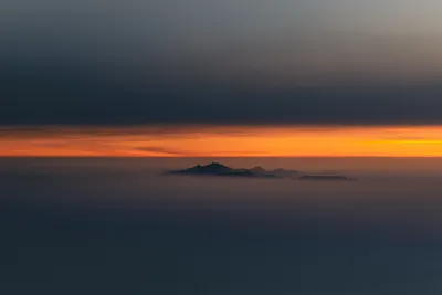Porto Santo from Pico Areeiro