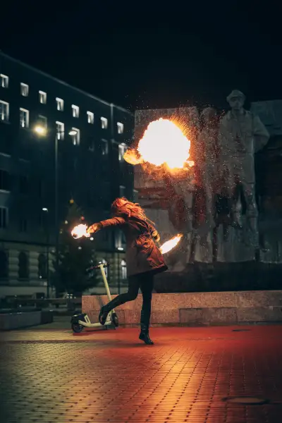 Fire show