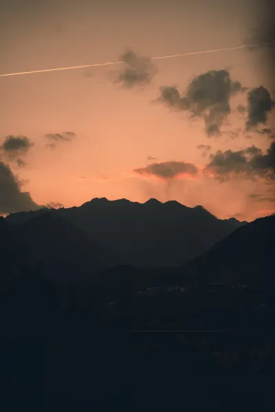 Sunset at Lake Garda