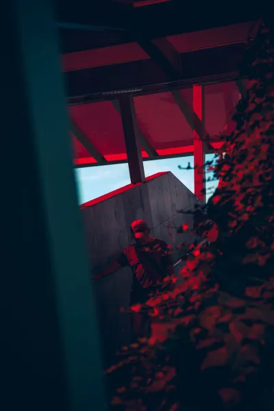 Stairs to underground