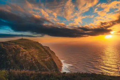  Sunset on Miradouro da Garganta Funda
