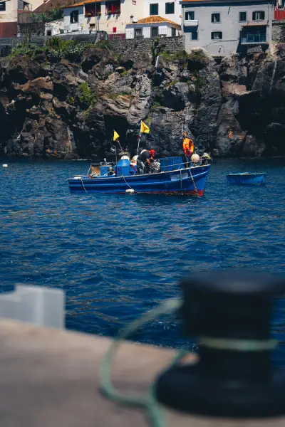 Boat at Camara de Lobos