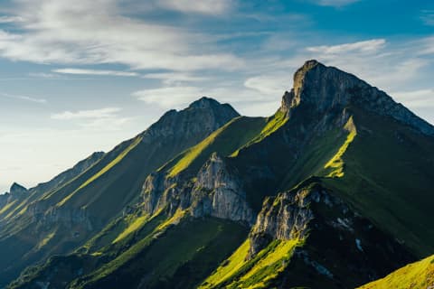Morning Light Along The Belianske Tatry Ridge