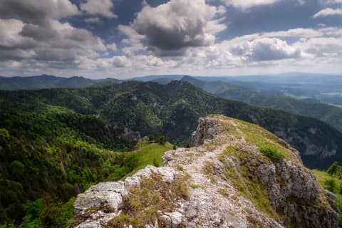 Limestone Ridge Above Tlstá, Veľká Fatra
