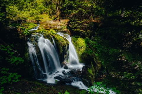Silken Falls On The Way To Pradziad