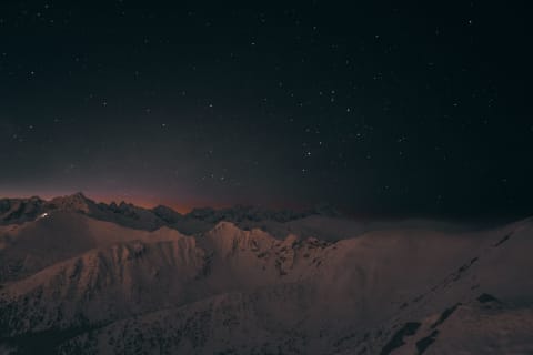 Astro panorama from Giewont