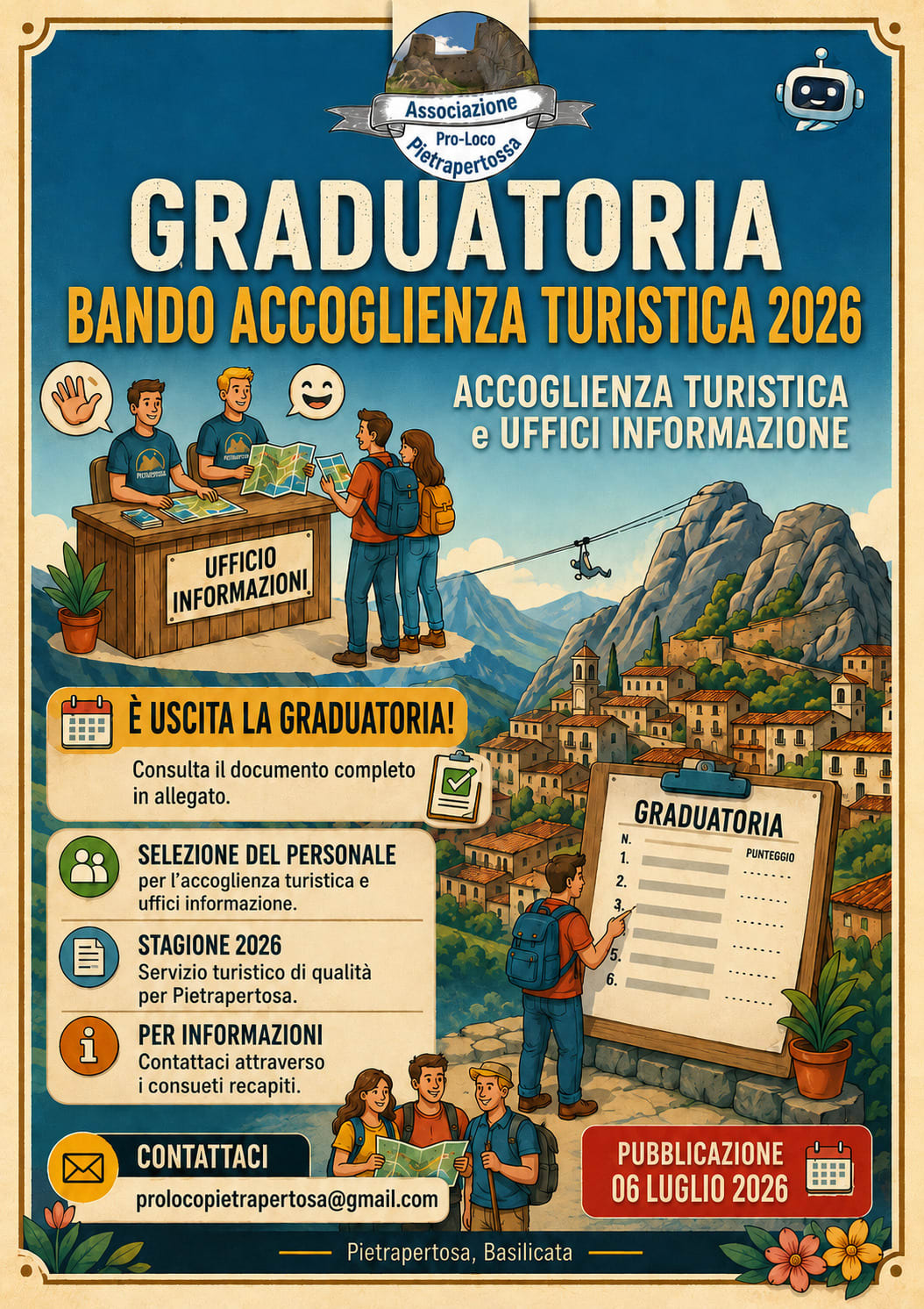 Graduatoria Bando Accoglienza 2026