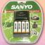 Nabíjačka Sanyo+4ks1700MAh