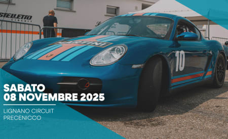 Guida Porsche Cayman Cup Pista Circuito Precenicco