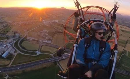 Volo Parapendio Biposto a Motore
