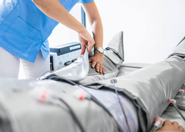 3 o 5 pressoterapie abbinate a massaggi -65%