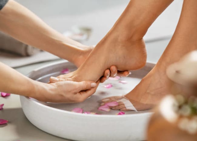 Pedicure curativo SPA completo -