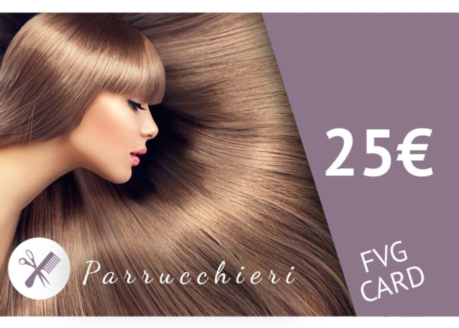 FVG Card Parrucchieri 25€