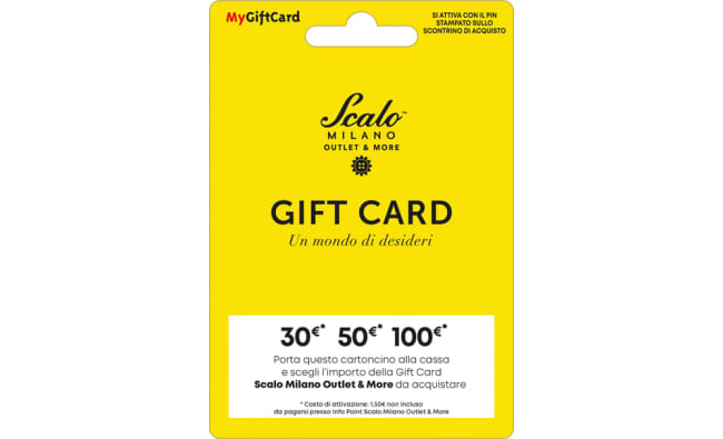 Scalo Milano Gift Card
