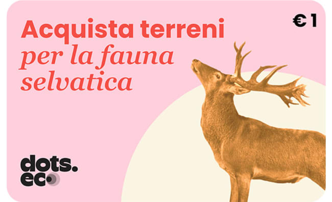Dots.eco Acquista terreni per la fauna selvatica Gift Card