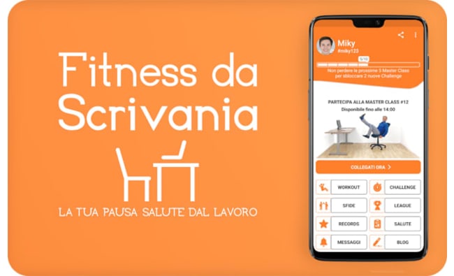Fitness da Scrivania Gift Card