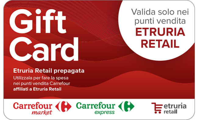 Etruria Retail Gift Card