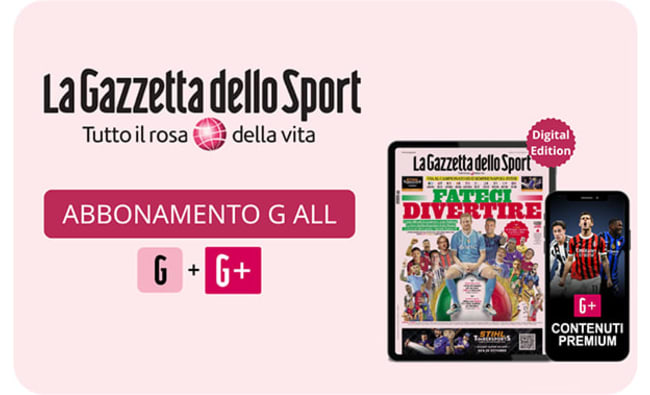 Abbonamento G ALL La Gazzetta dello Sport