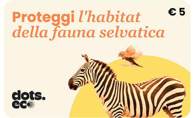 Dots.eco Proteggi l'habitat della fauna selvatica Gift Card