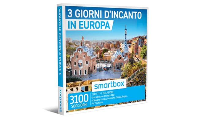Smartbox 3 giorni d'incanto in europa