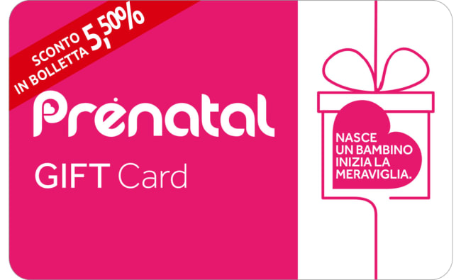 Prénatal Gift Card