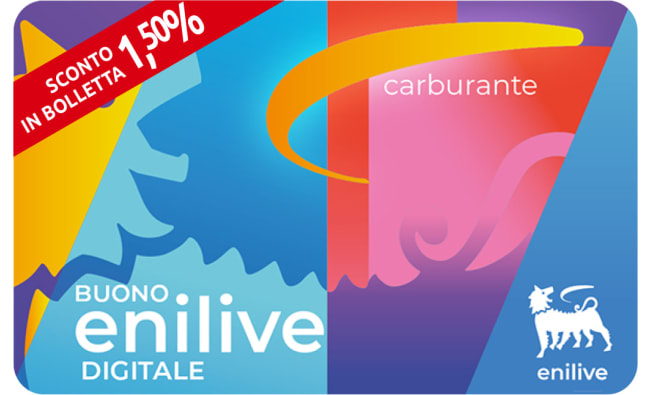 Buono Carburante Enilive Digitale