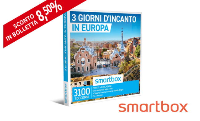 Smartbox 3 giorni d'incanto in europa