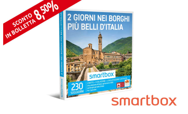 Smartbox 2 giorni nei borghi piu belli d'italia