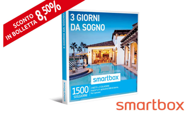 Smartbox 3 giorni da sogno