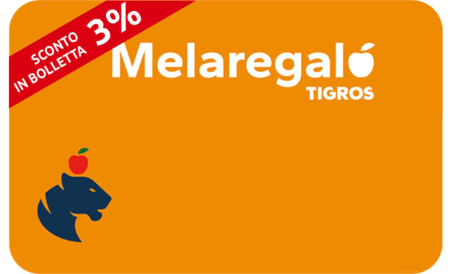 Carta prepagata Melaregalo TIGROS