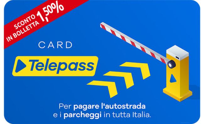 Card Telepass - autostrada