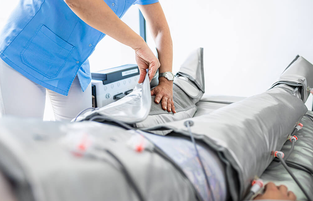 3 o 5 pressoterapie abbinate a massaggi -65%