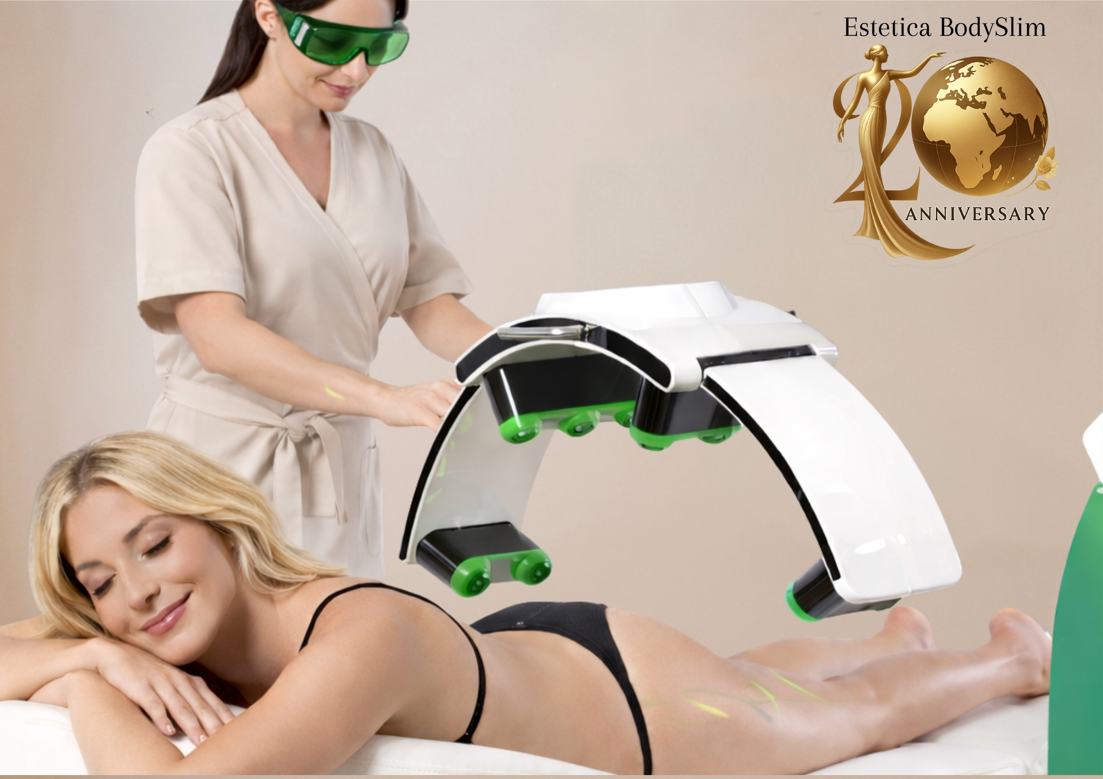 1, 2 o 3 sedute di rimodellamento con laser avanzato + BS Tonic -74%