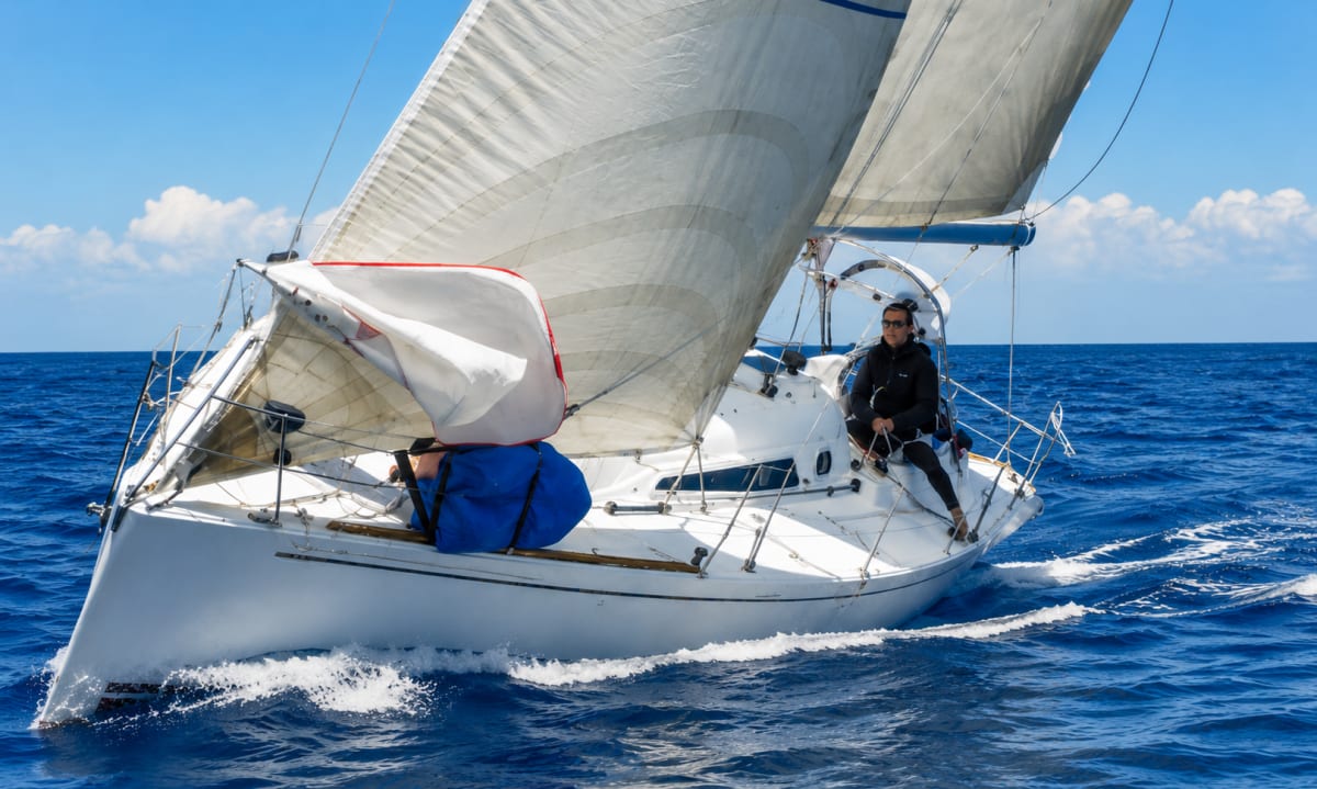 Corso di vela di 4 ore per 1 persona -30%