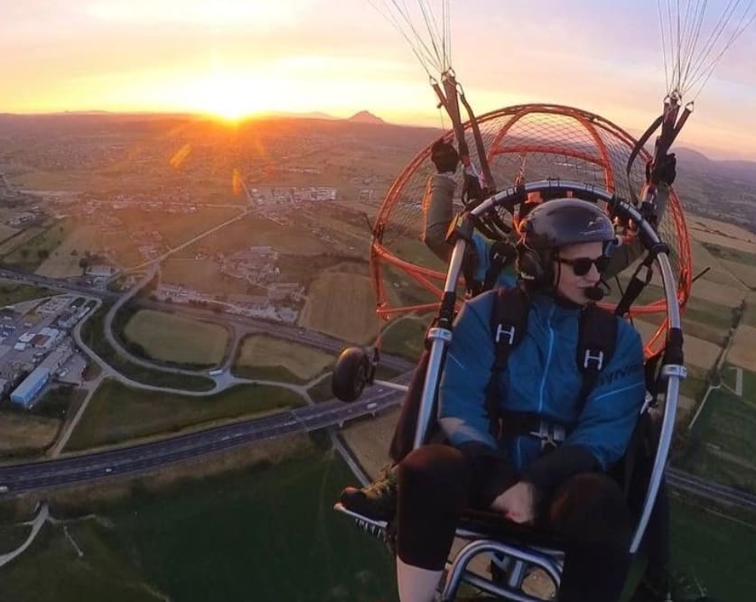Volo Parapendio Biposto a Motore