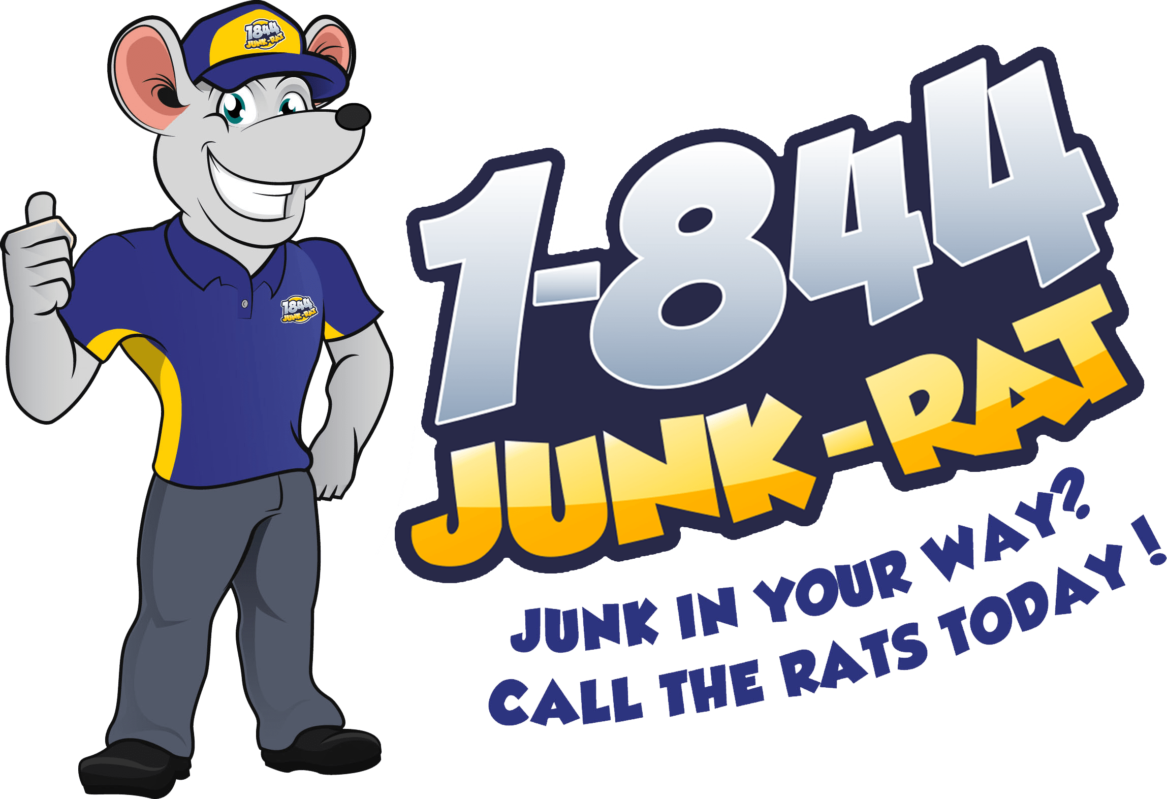 1-844-JUNK-RAT logo