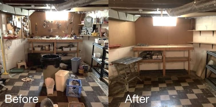 Basement-Declutter