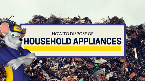 How to dispose of household appliances
