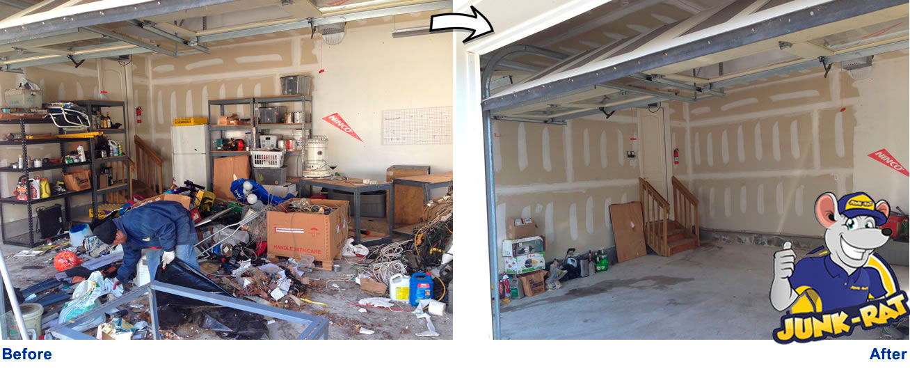 Before and after estate cleanout in Montclair, NJ — Victorian home