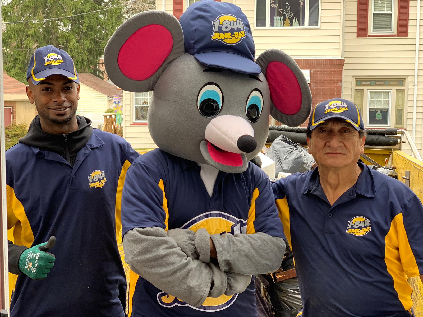 1-844-JUNK-RAT junk removal in Newark, NJ — full-service hauling