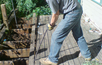 Deck Removal - 1844JUNK-RAT Deck Removal