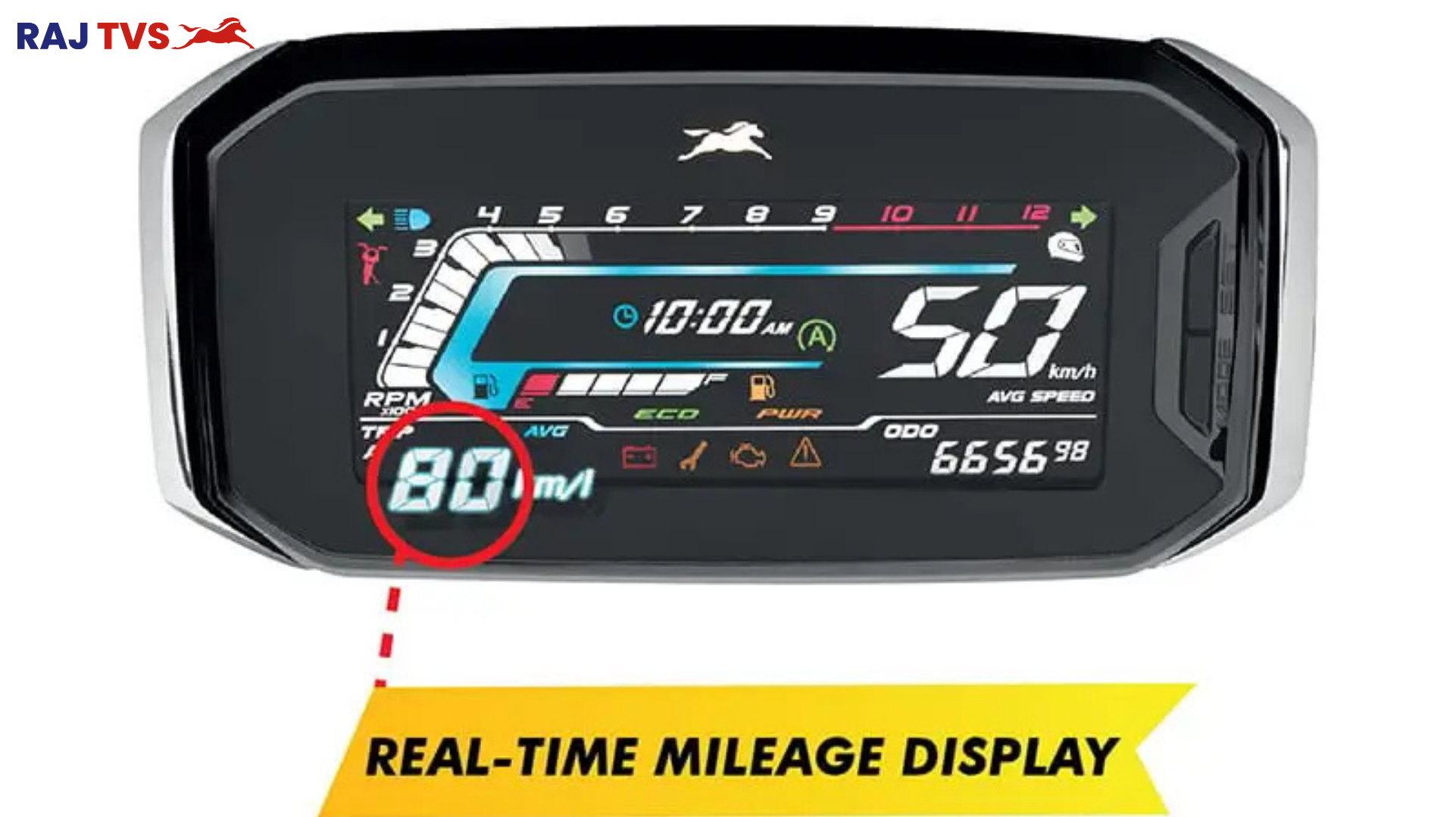 Real Time Mileage Display